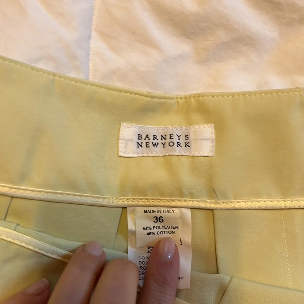 Barneys NewYork Size 36(IT). Light Yellow Skirt - Picture 3 of 5